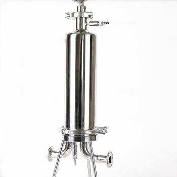 Acid and Alkali Resistance PP Cartridge Filter Housing High Flow Stainless Steel Material Filter Housing for Water Filtration