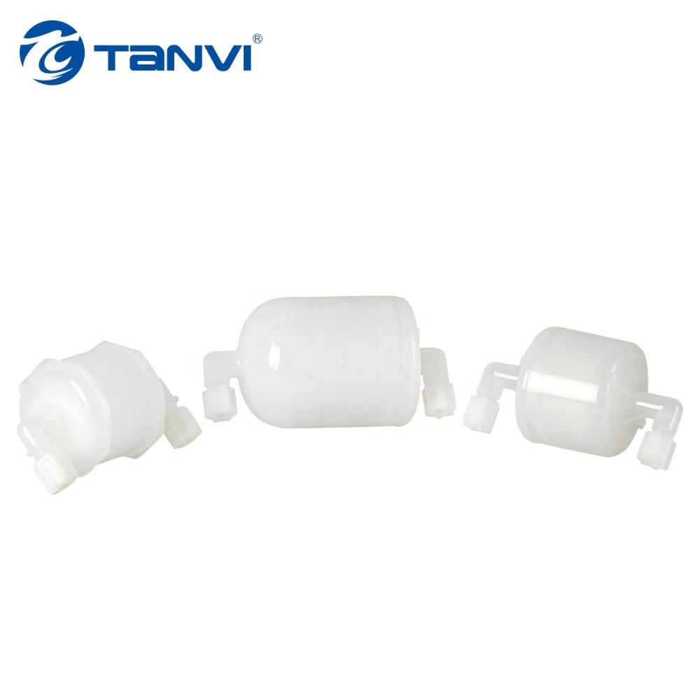 Perfume Filtration With 3/8" Hose Barb Connection Pp/pvdf/ptfe/gf Capsule Filter