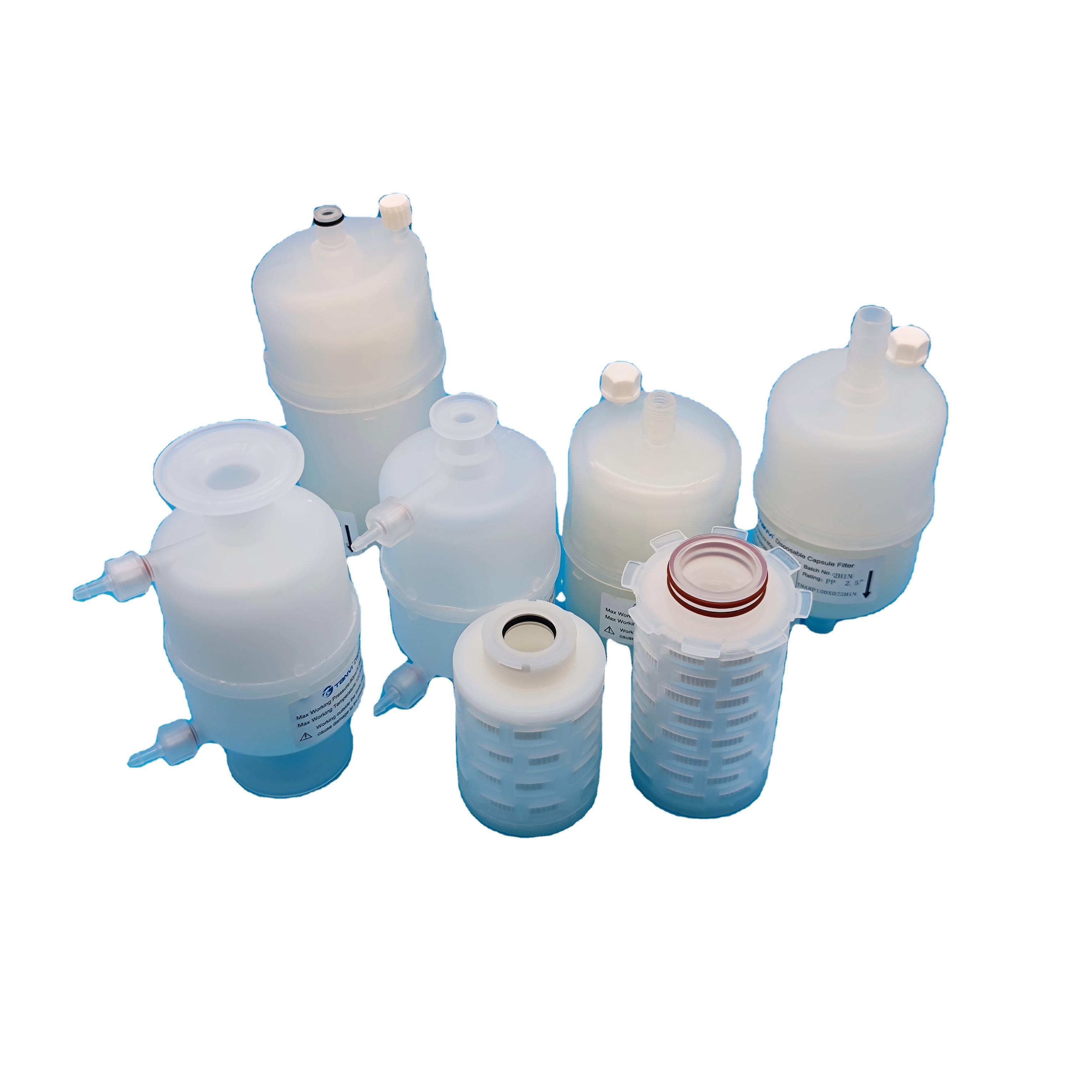 2.5inch 0.2um Pes 1inch Tc Quick Connection Capsule Filter