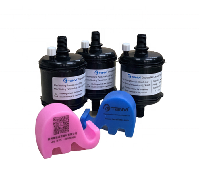High Efficiency Pp 5/10um Disposal Capsule Pp Membrane Underground Filter For Inkjet Printer