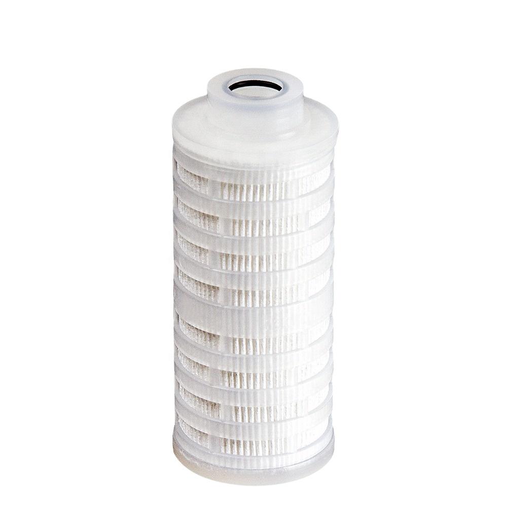  0.2 Micron 226 Pleated Pes Filter Cartridges For Sterile Filtration