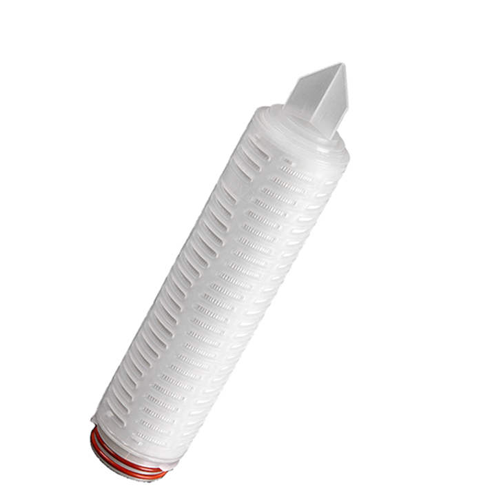 0.45 Um Pes Membrane Pleated Filter Cartridge For Beer And Wine Sterile Filtration
