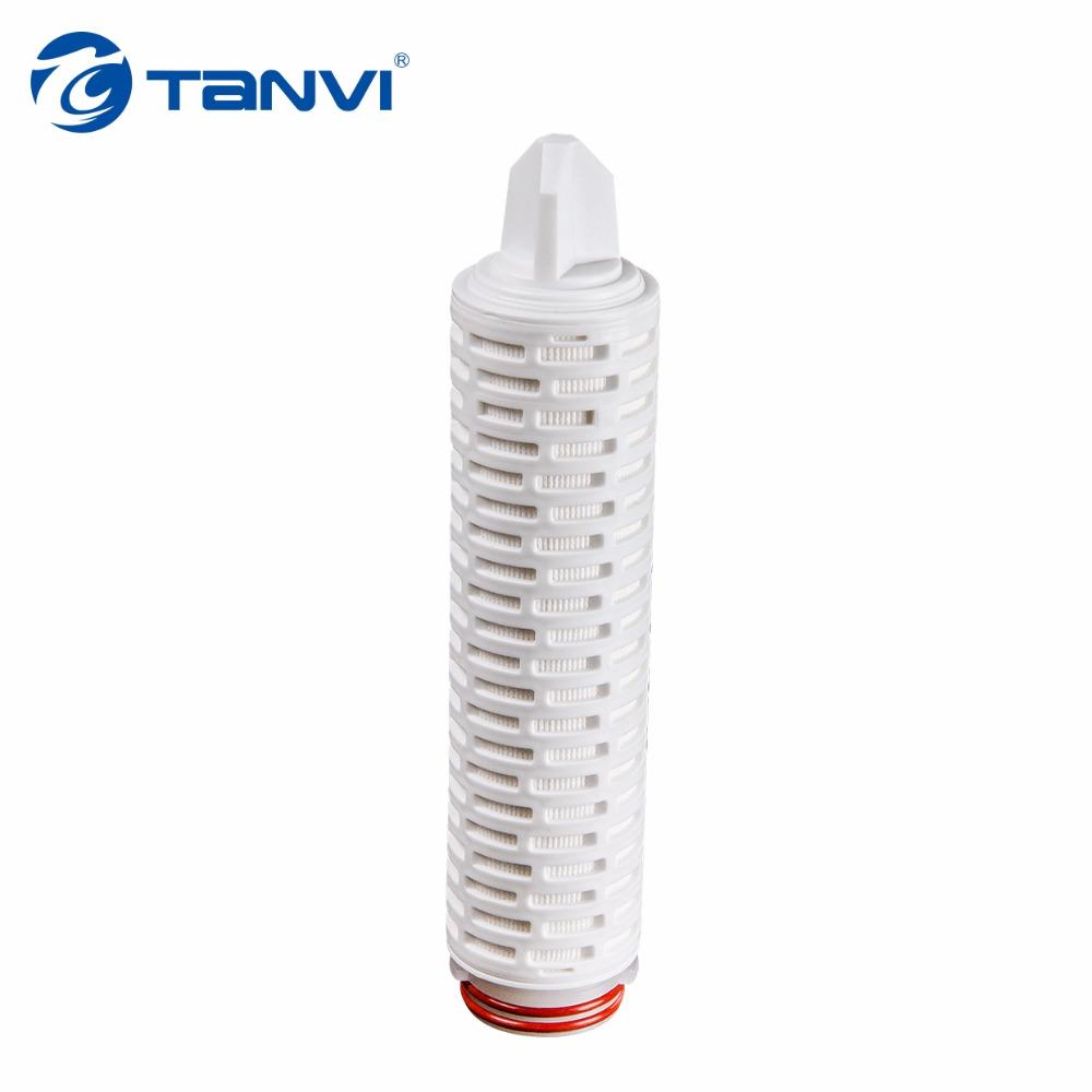 0.1 0.2 1 3 5 Micron 5" 10" 20" 30" 40 Inch Pp Pes Nylon Ptfe Pleated Filter Cartridges