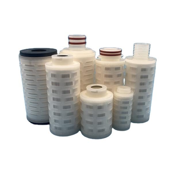 China Factory 5 Inch 1 Micron Pp Pleated Filter Cartridge For Small Flow Wine Filtration