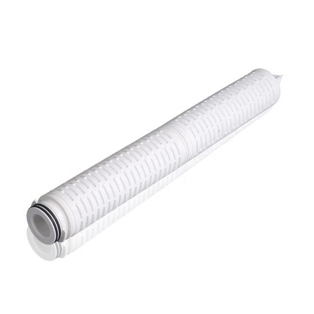 Endoscope Filtered Water Disinfection And Sterilization 0.1 Micron 10 Inch Pes Filter Cartridge Silicone O-ring