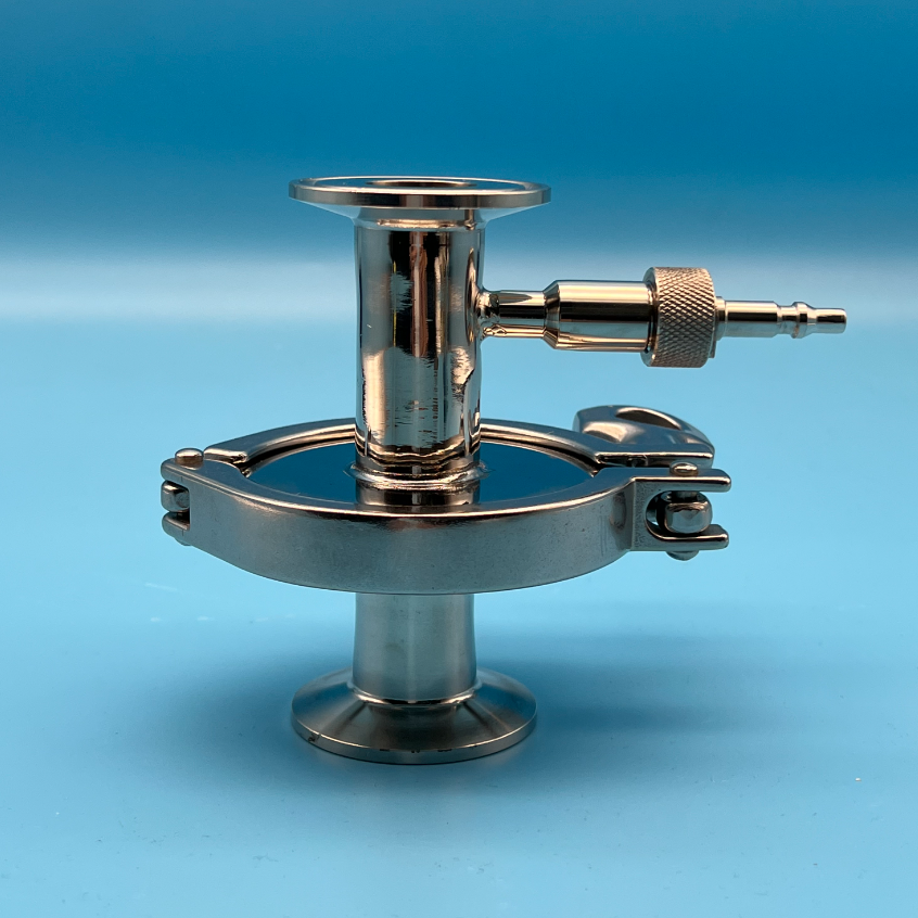  Stainless Steel Mini Disc Filter Adopts Sanitary 304 Or 316 Stainless Steel Tri Clamp/hose Barb Inlet/outlet