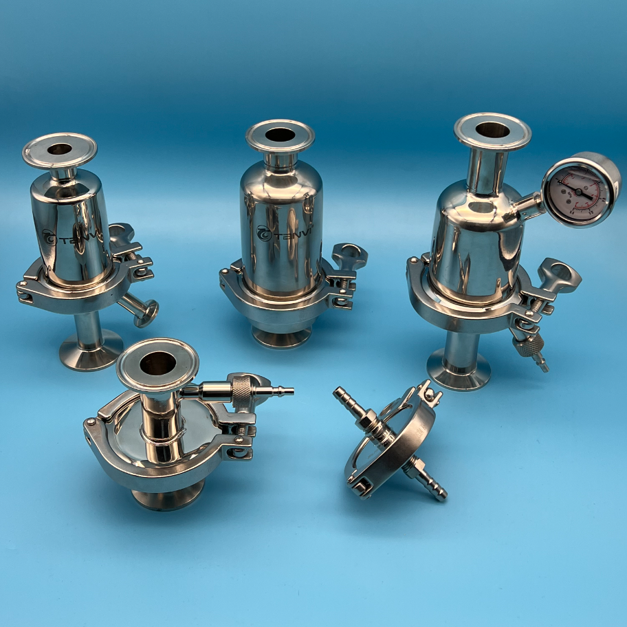 Lab Use Small Diameter 47mm Stainless Steel Disc Filter Housing With 1inch Tri Clamp Inlet/outlet