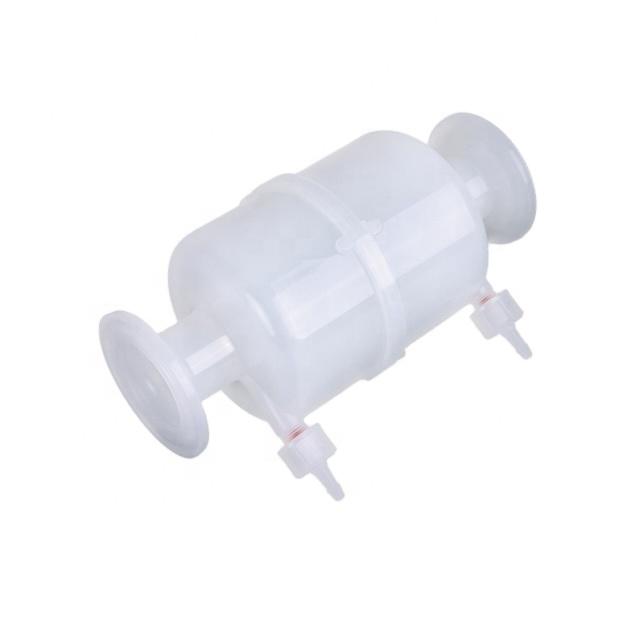 Small Flow Rate Capsule Filter K68c Series Hydrophilic Ptfe Membrane 0.1/0.22um For Organic Solvent Filtration