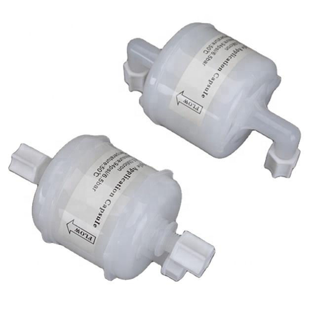 045 Micron Pes Membrane Culture Media Solvent Filtration Capsule Filter K60 Series For Small Dose Liquid Filtration