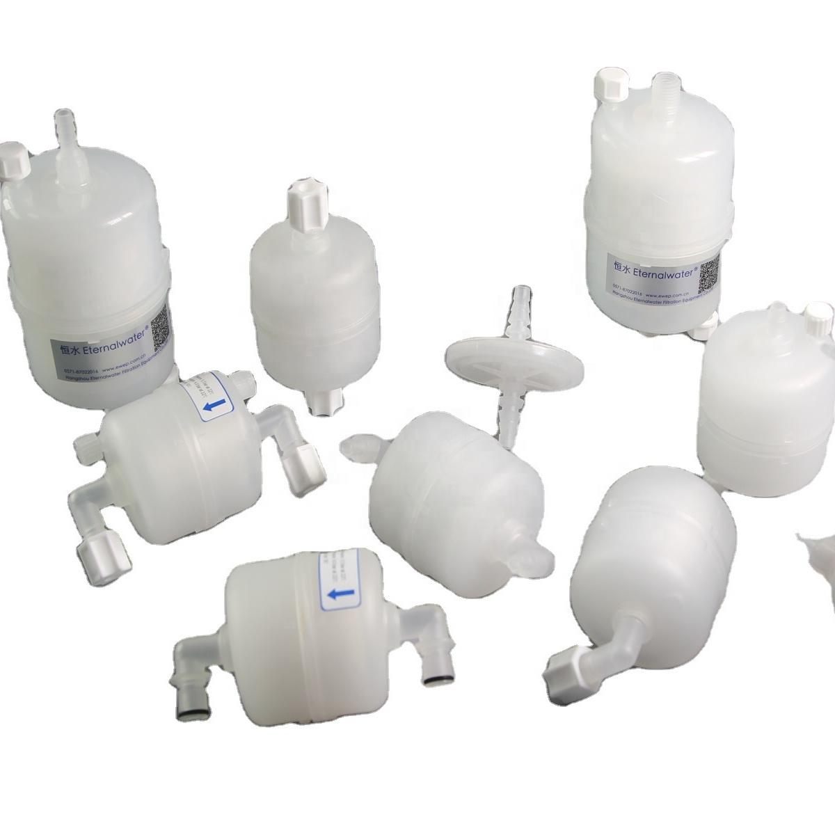 Hydrophobic Ptfe Membrane 0.1~20 Micron Capsule Filter K60 Series For Compressed Gas Filtration