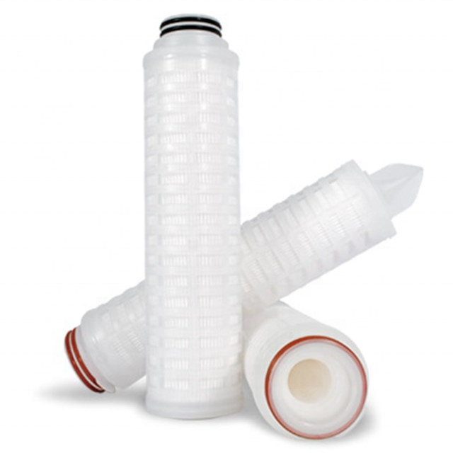 Wholesale 0.1 Micron Filter Pp/pes/ptfe/pvdf/nylon Pleated Depth Filter Cartridges For Water Treatment Cartridges Products Water