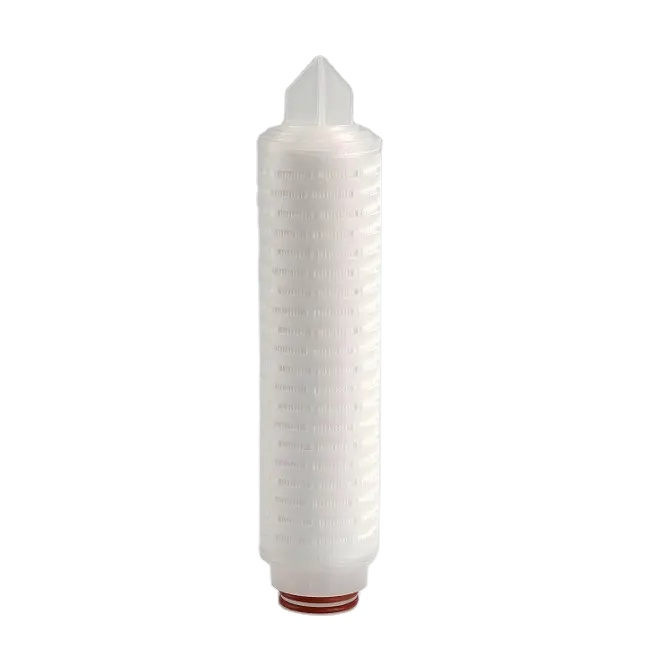 Absolute Rate 0.22 Micron Particle Removal 226/fin Connection Pp Membrane Filter Cartridge In Pure Water Industry