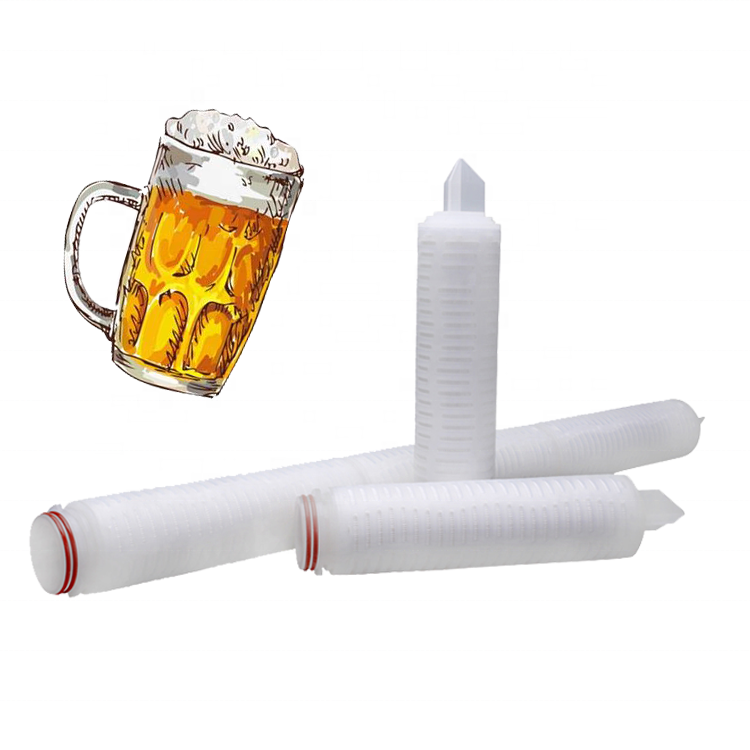 Pleated Polypropylene Filter Cartridge Sediment Absolute Pleated Pp Filter Cartridge