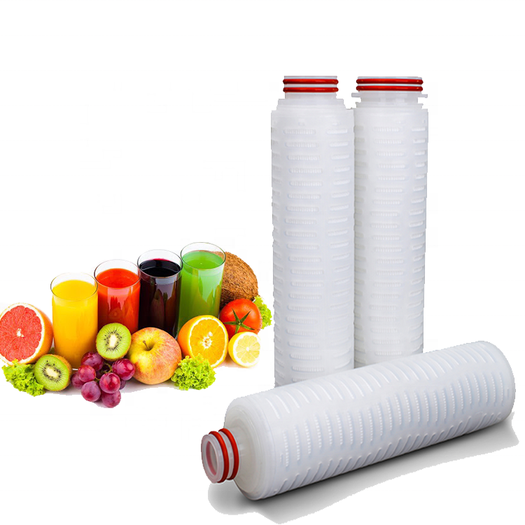 10 20 30 40 Inch 0.22/0.45um 10" X2.75" Pp Replacement Water Treatment Pp Filter Cartridge With Code7 Connectors