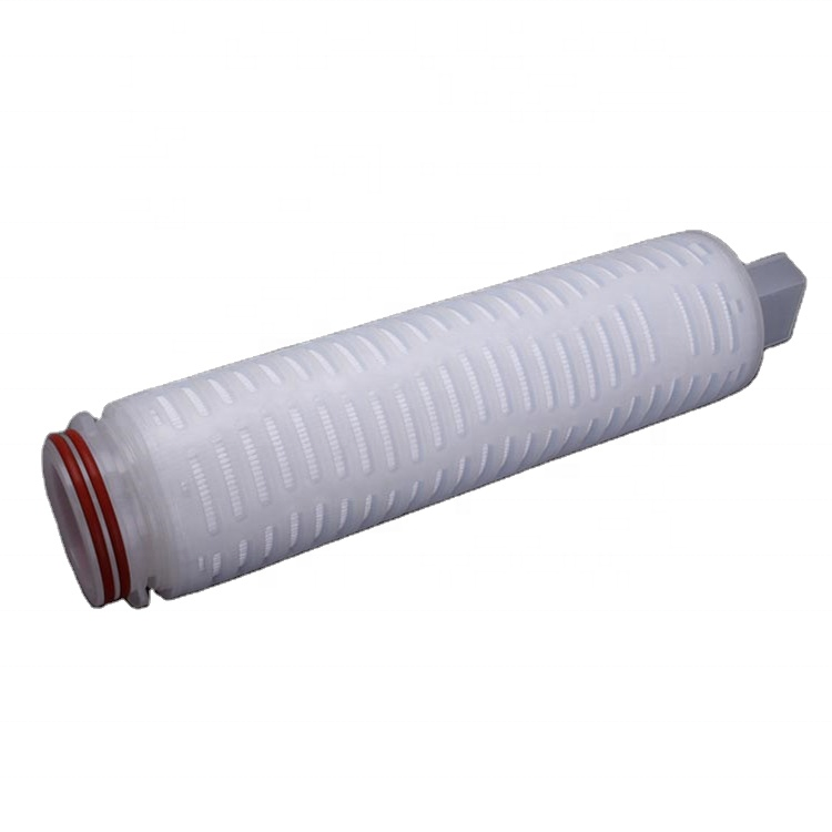 Industry Pp High Flow Pleated Filter Cartridge For Food And Beverage Water Purification Honey Fruit Juice Milk Filtration