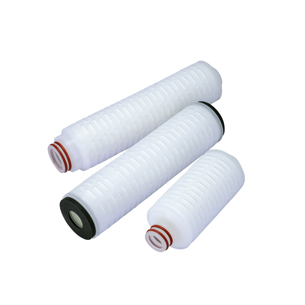 Ts Filter 10 Inch 0.45 Um Hydrophobic Pp Membrane Filter Cartridge For Acids Aggressive Solvents Particle Impurities Removal