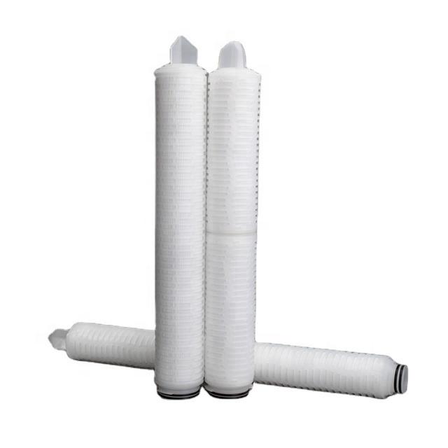 0.2 Micron Ptfe Membrane Filter 10'' Cartridges High Hydrophilic Filters Structure Water Filter Cartridges For Fine Chemical
