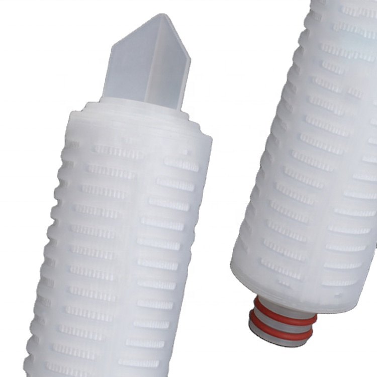 Hydrophilic 0.22 Micron 10 Inch Ptfe Membrane Pleated Filter Cartridge