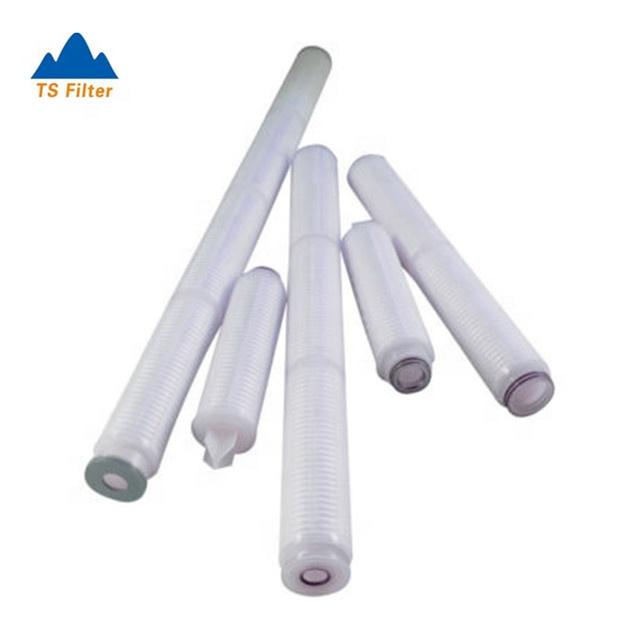 Sanitary 0.45 Um 10'' 20'' 40'' Hydrophilic Cn-ca Membrane Filter Cartridge For Biologics Microelectronics Biological