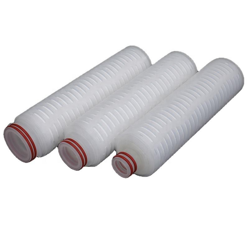 Air Filter Cartridge Pvdf Hydrophobic Membrane 0.45um For Ultrapurification Filtration Of Gase In Precision Instruments