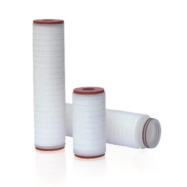 Manufacture 0.45 Micron 10'' 20'' Pvdf Membrane Filter For Tank Vent Compressed Air Sterile Filtration