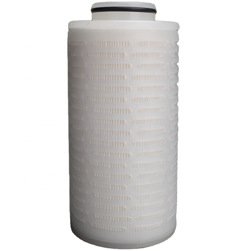 Culture Media Liquid Filtration 2.5''xf-junior Filter Cartridge 0.1~3.0um Hydrophilic Ptfe Membrane