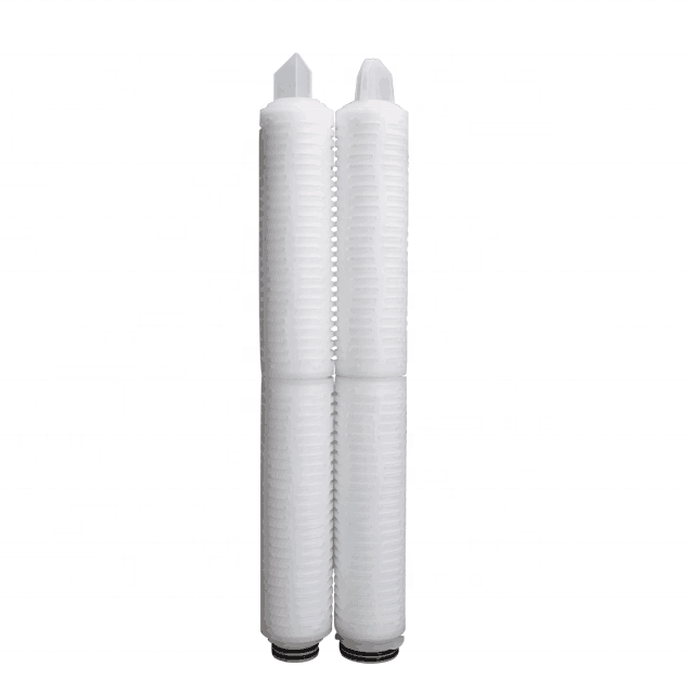 Hydrophilic Pvdf Membrane Filtration Of Strong Oxidizing Liquids 0.45um~5.0um 10 Inches Filter Cartridge