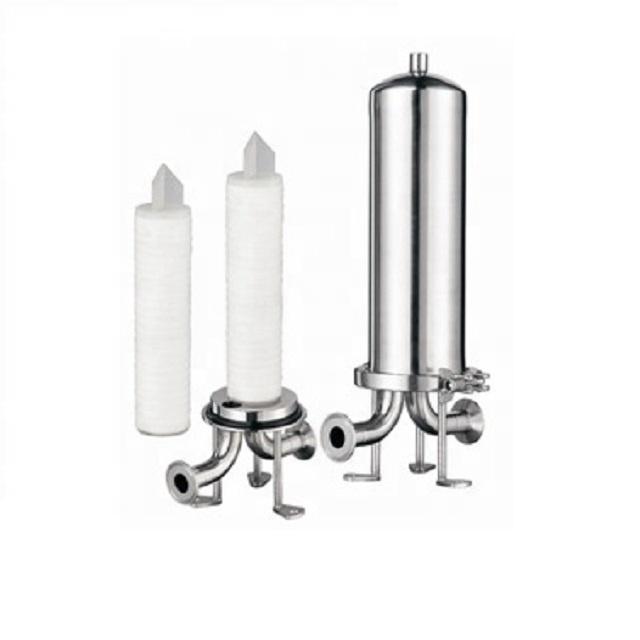 Manufacturer 0.04/0.1/0.22/0.45/1.0 Micron Code 7 Hydrophilic Pes Membrane Pleated Filter Cartridge For Food And Beverage
