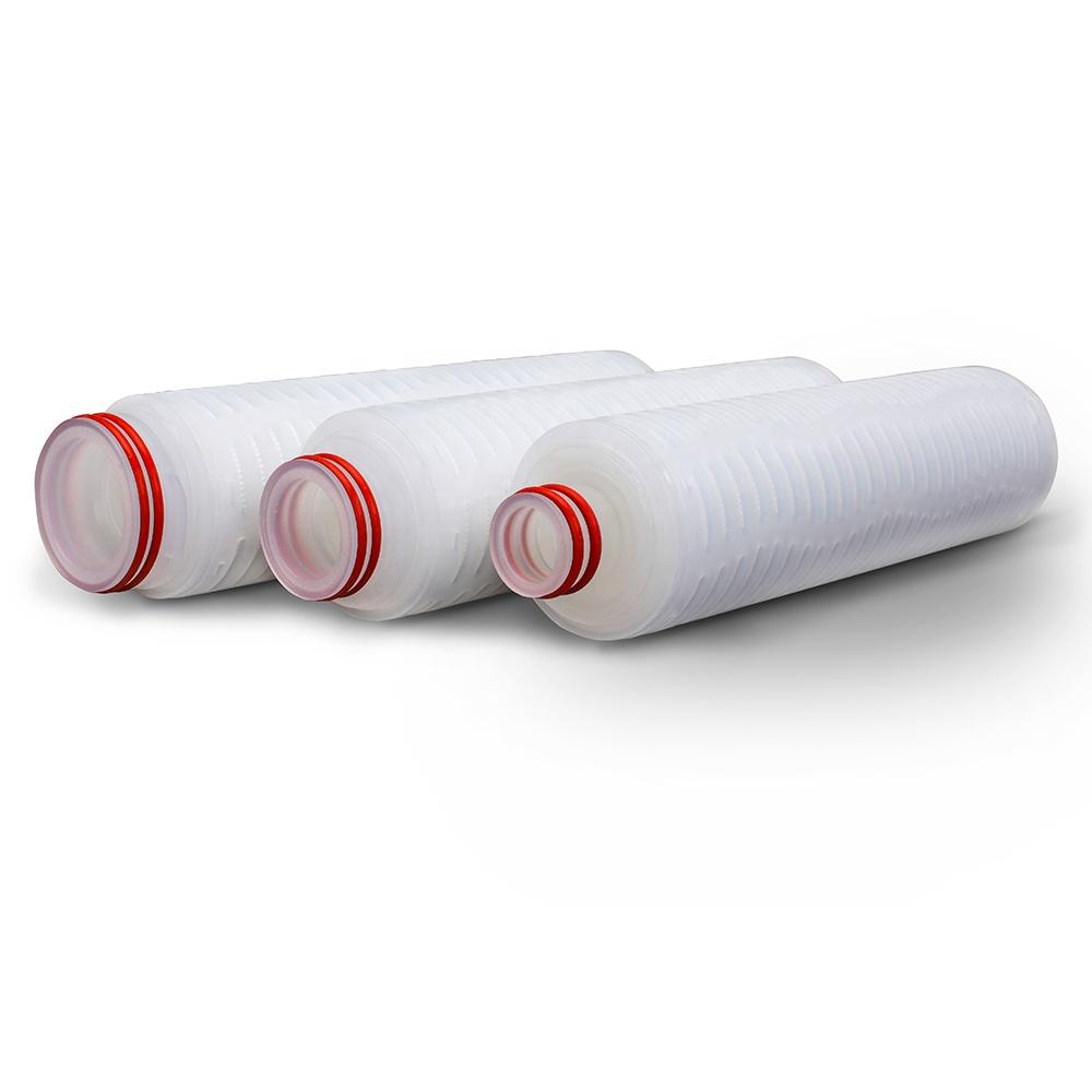 Made In Prc 0.22 0.45 Micron Pp Pleated Depth Filter Cartridge High Performance Filter Element