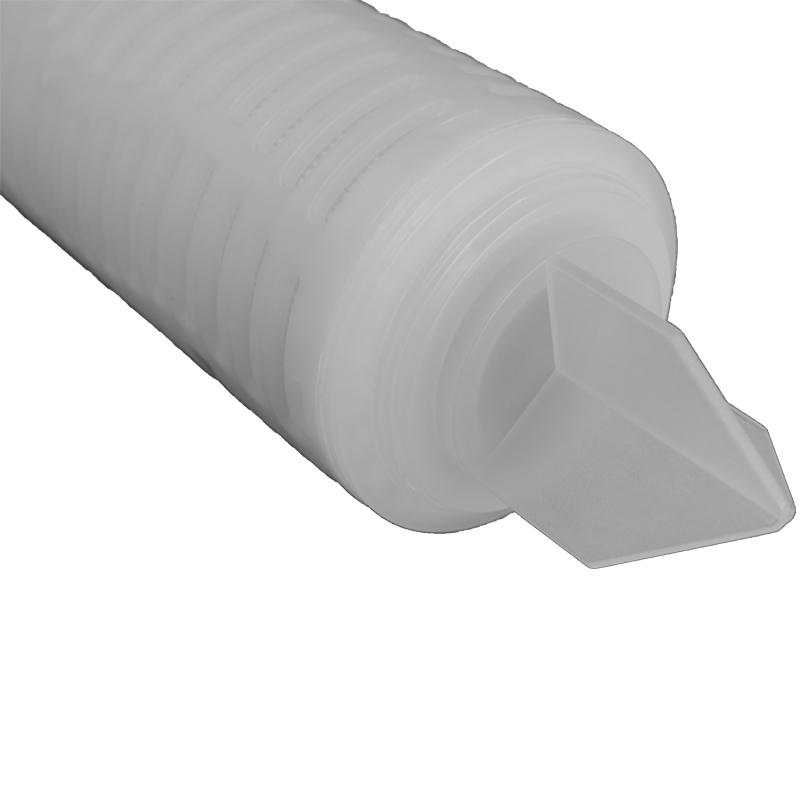 High Flow Rate 0.22um Pp Membrane Pleated Filter Cartridge Filter Absolute Sterilization In Bottled Water Factory Treatment