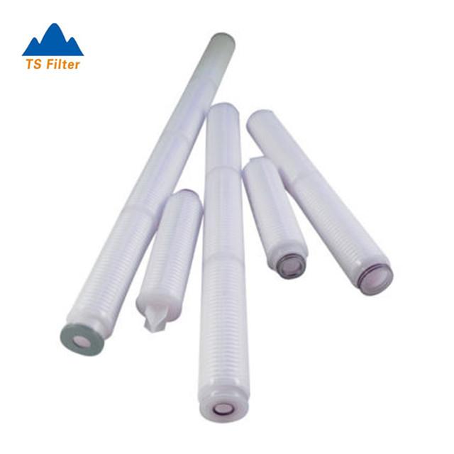 Polypropylene Membrane Pleated Water Filter Cartridge 5 Micron 30 Inch 226 Soe Silicone O-rings