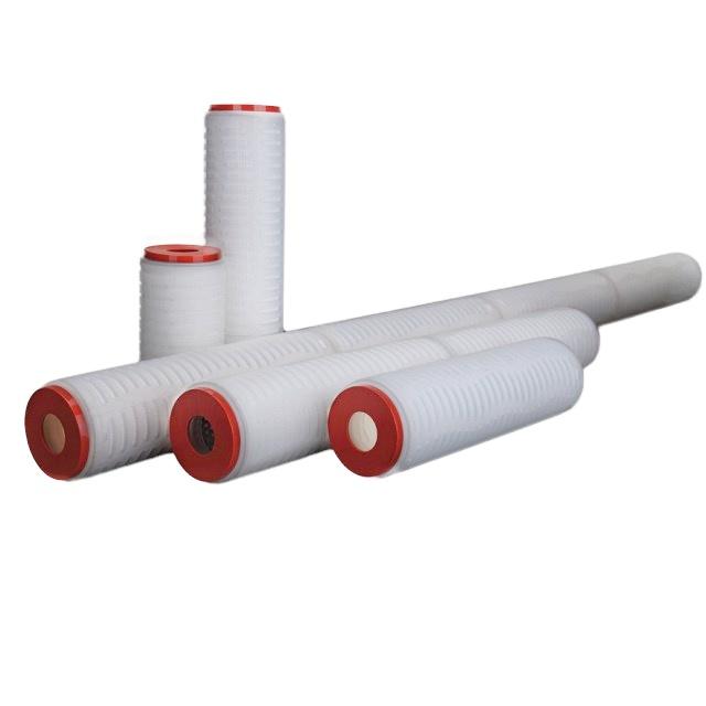 Pes Pleated Filter Cartridges 0.2 Micron Filter Cartridges Water Filter Replacement For Draft Beer Filtration