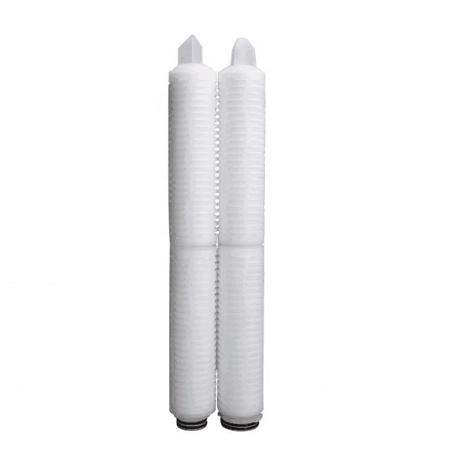 1.0 Micron Polypropylene Membrane Pleated Filter Cartridge For Ethanol Extraction