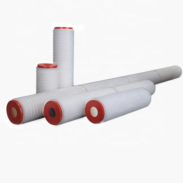 Absolute Filtration 0.2 Micron Pp Micro Pleated Vegetable Oil Filter Cartridge For Palm Oil/sesame Oil /mustard Oil Purification