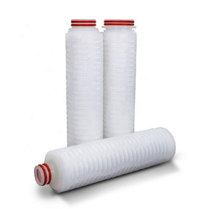 Absolute Filtration 0.2 Micron Pp Micron Filter/ Polypropylene Pleated Filter Cartridge For Wine Yeast/ Brewery