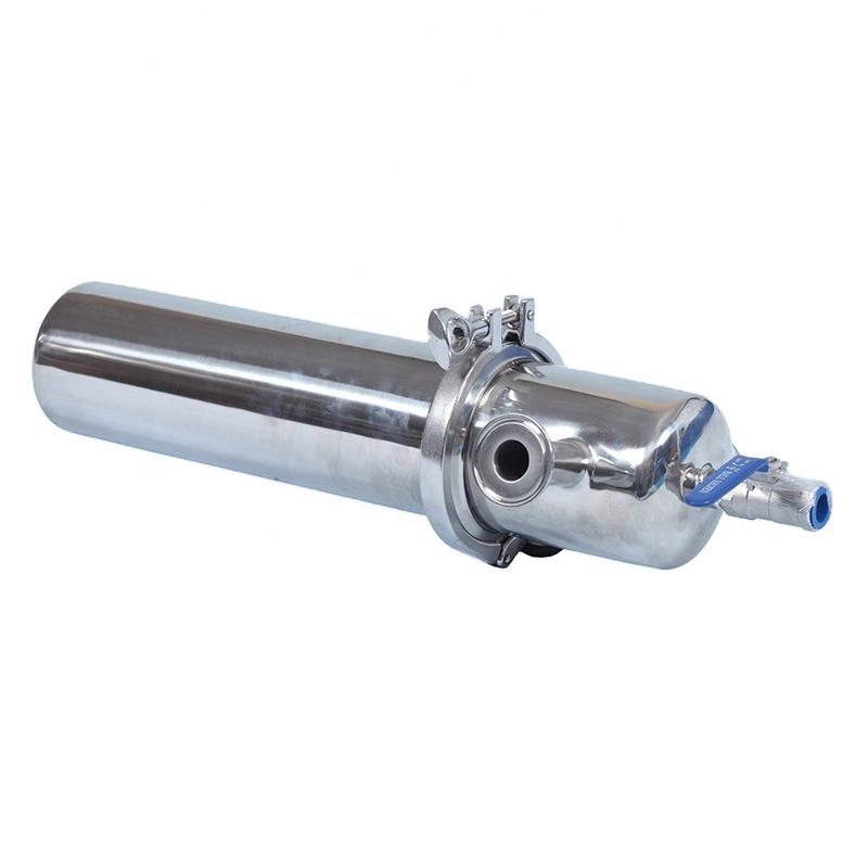 Stainless Steel 304/316 Gas/air Filter Housing Impurity Removal Filter Equipment 10'',20'',30'',40''