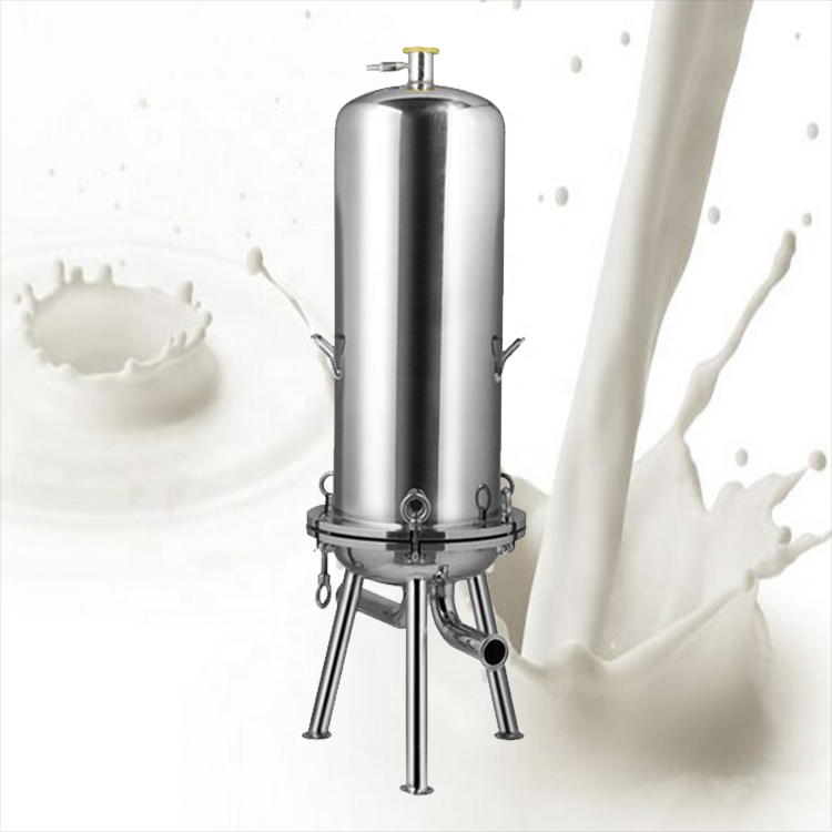 "304 Stainless Steel Filter Cartridge Housing" For Sugar Cane Juice/milk Filtration From Hangzhou Tian Shan Filter