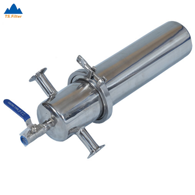 316 304 Stainless Steel Gas Filter Housings For Filtration Air Gas Co2 Steam Venting Housing