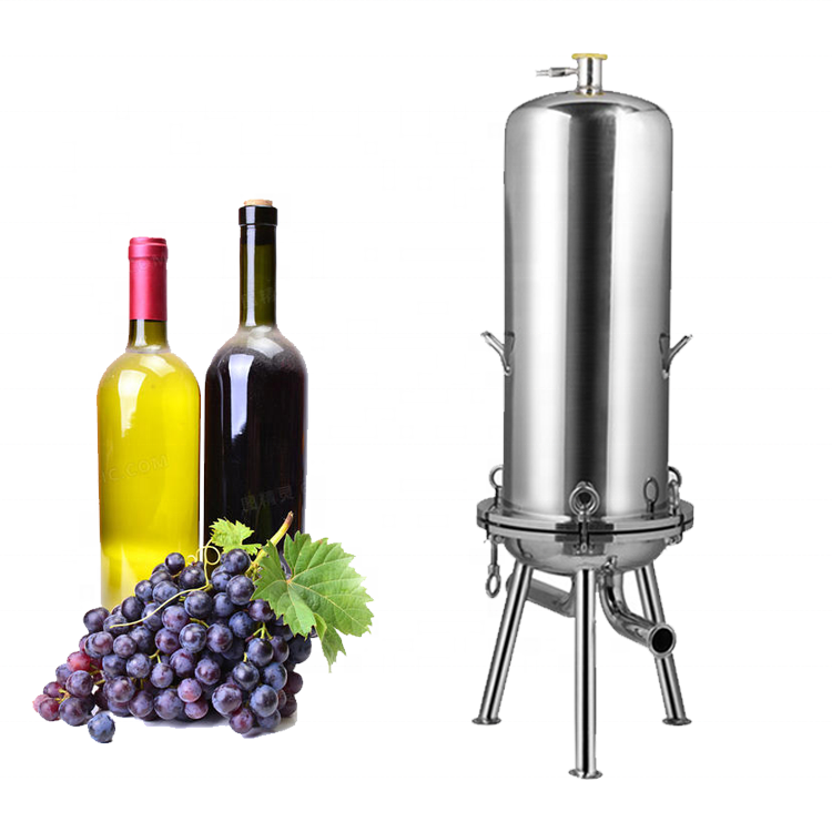 Independently Developed And Designed Stainless Steel 304 Wine Filter Housing From Hangzhou  Filter