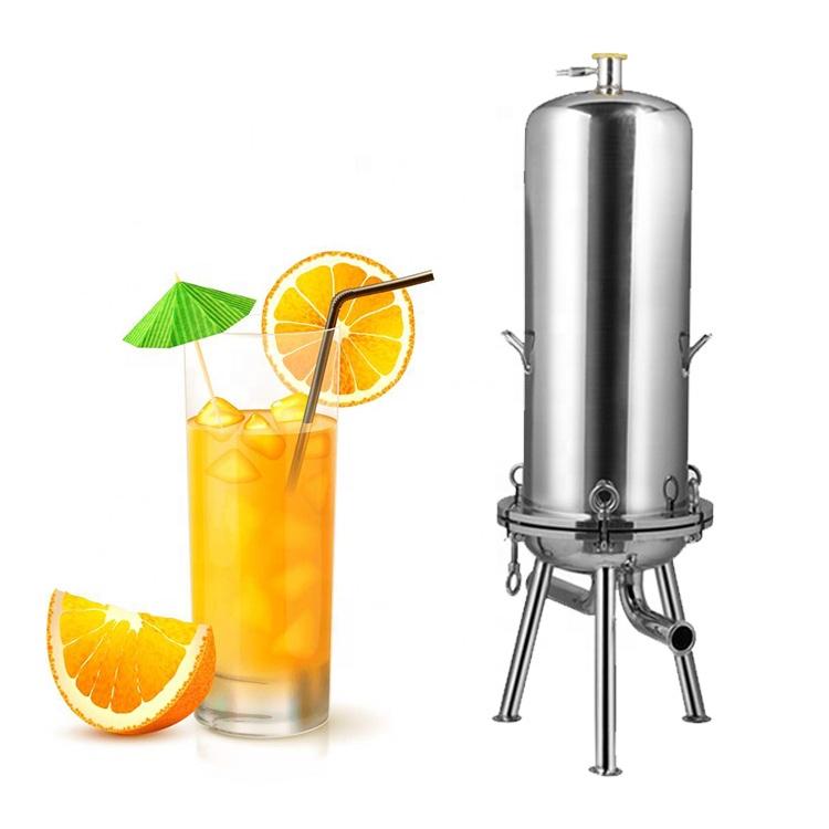 Hot Selling Products 10 Inch Cartridge Filter Housing For Sugar Cane Juice/milk Filtration In Food Industry