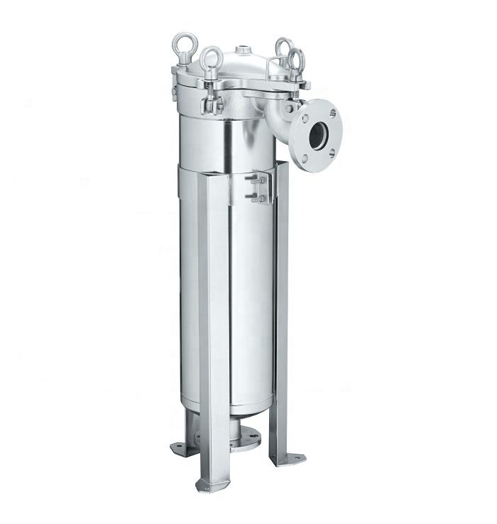 Meet Iso/ifts Certified Bag Filter Housing Stainless Steel 304 For Sewage Clarification Filtration In Chemical Industry