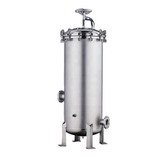 High Capacity And Efficiency Filtration Ss304/316 Bag Filter Housing For Spices/juice/tea Filtration In Food Industry