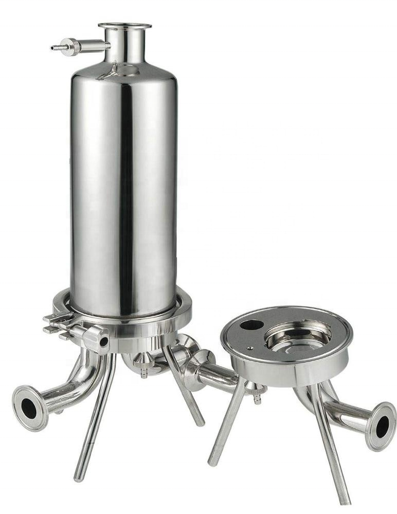 High Dimensional Accuracy Stainless Steel 316 Cartridge Filter Housing For Pre Filtration Of Reverse Osmosis Water