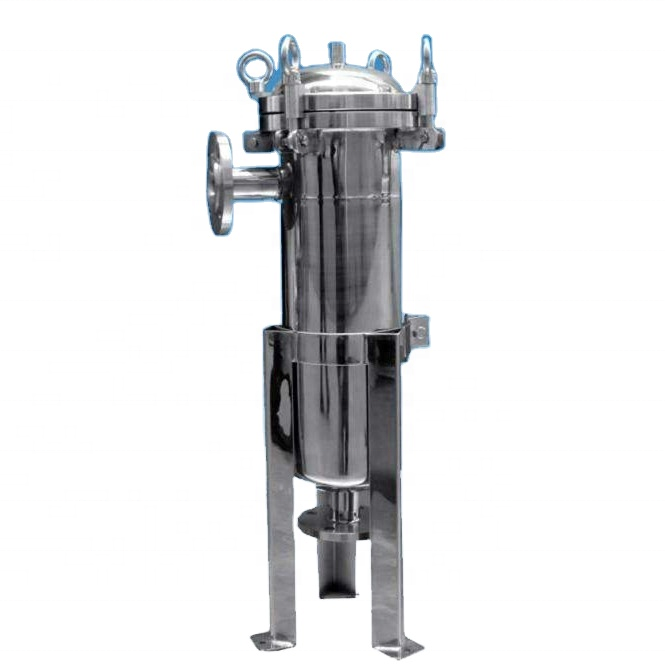 Easy To Clean Stainless Steel 304 Bag Filter Housing For Industrial Wastewater,Municipal Wastewater Filtration
