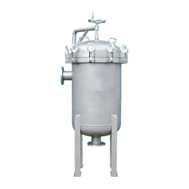 Convenient Installation And Operation Coconut Oil Filter Stainless Steel Multi-bag 304 Bag Filter Housing