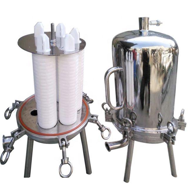 Gmp Certified Industry-leading 316 Stainless Steel Vodka Filter Housing In Drinks Industry Filtration