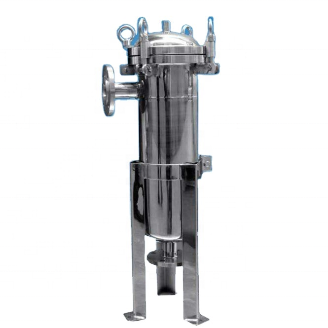 Convenient Installation And Operation Pure Honey Filter Bag Housing Stainless Steel 316l Material