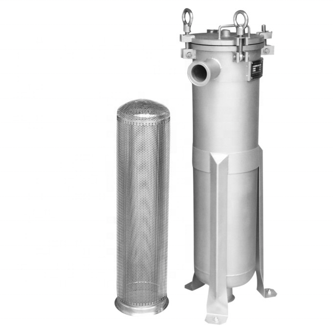 Honey Filter Tank Stainless Steel 316l Bag Filter Housing For Large Volume Liquid Filtration