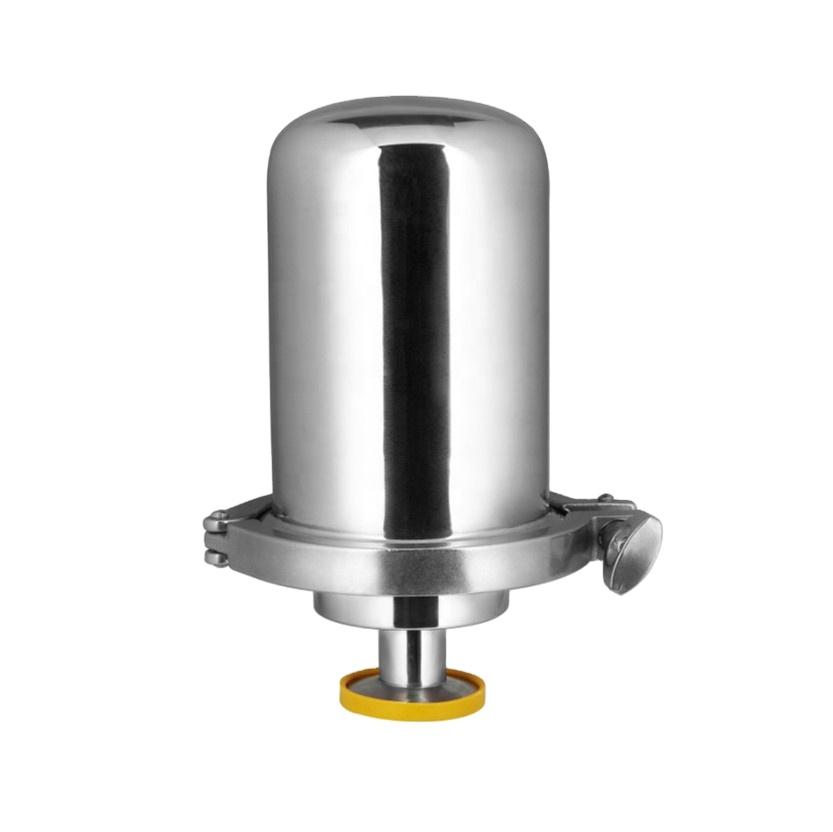 Pharma Use Ss316l Vent Filter Housing Gas Filter Housing Suitable For Gas Filtration In Container Reactor Storage Tank