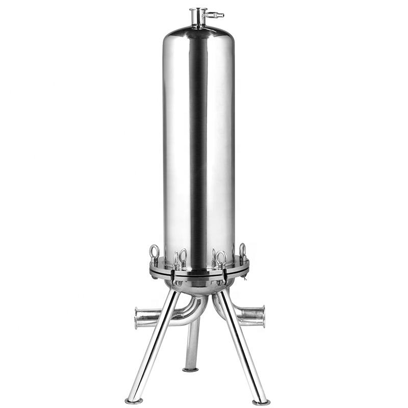 Ts Filter Excellent Quality 10 Inch 316 Sanitary Filter Housing Suitable For Grape Wine Beer Dairy Mineral Water Orange Juice